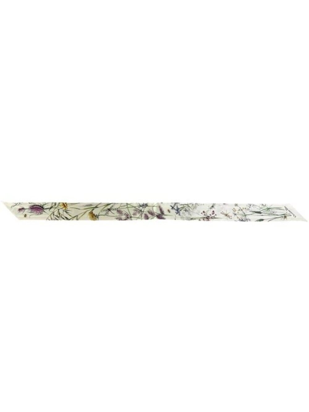 Dior Ribbon Scarf Mitzah White Light Green - Picture 3 of 5